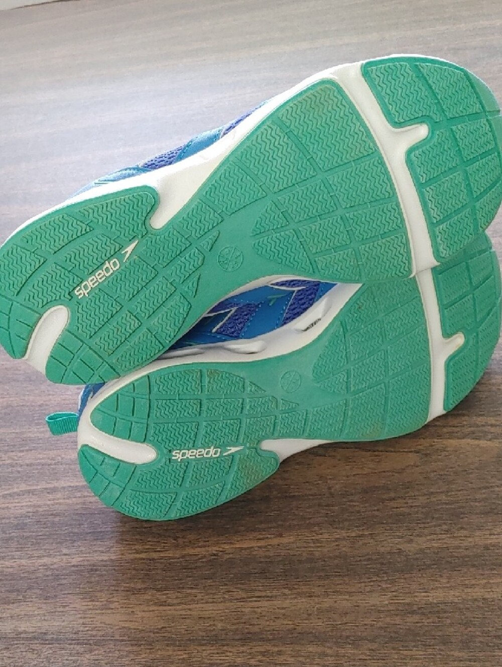Speedo Blue Teal Women's Water Shoe Athletic Sneakers - Picture 5 of 5